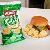 Herr's Sour Cream and Onion Potato Chips 1.5oz (Pack of 24 bags)