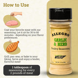 ALLEGRO - The Marinate Everything Marinades| Perfect Seasoning for Chicken, Pork, and Vegetables| Seasonings for Grilling, Roasting, and Cooking| 2.4