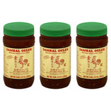 Sambal Oelek Ground Fresh Chili Paste, 8 oz | Authentic Indonesian Chili Paste | Spicy & Bold Flavor for Cooking, Stir-Fries, Marinades & Dips | No