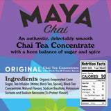 Maya Chai Tea Concentrate, Heritage Recipe, Original, 6 Fluid Ounce