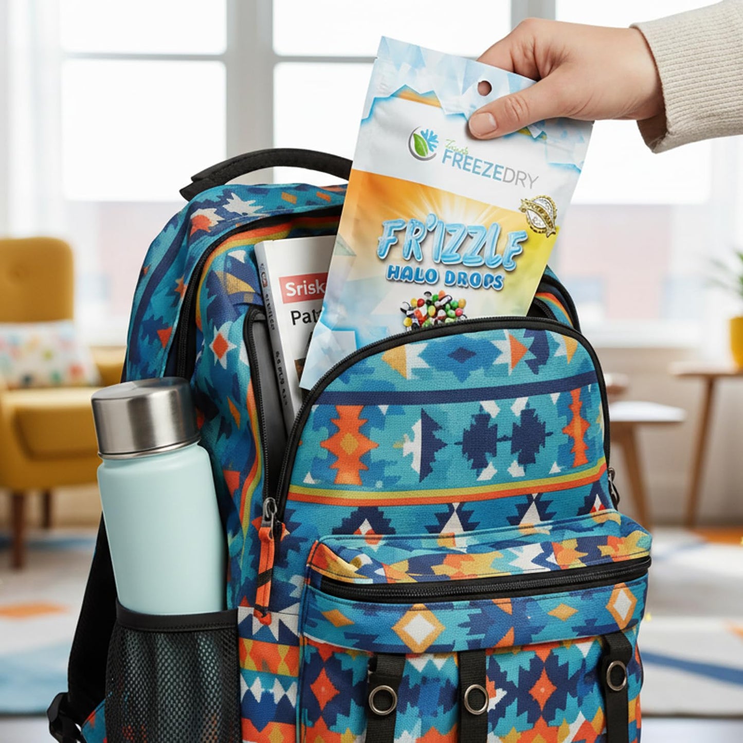 Fun Express Family Freeze Dry Fr’izzle Halo Drops Fruity Favorites