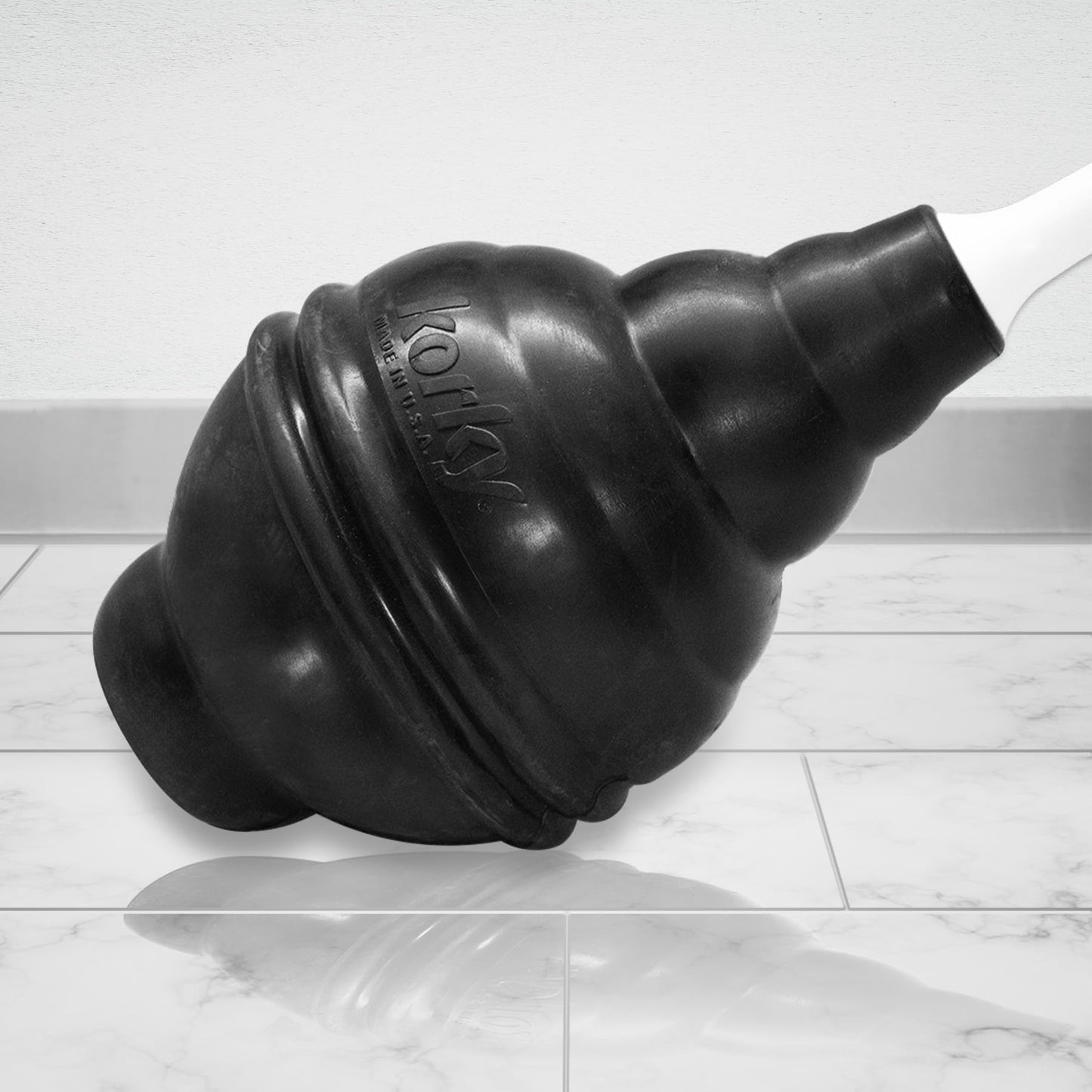 Korky BeehiveMAX Heavy Duty Toilet Plunger - Seals All Bowl Shapes - Powerful Clog Removal