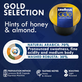 Lavazza Blue Coffee Pods Variety Pack - 30 Count Sampler (6 Each of Top Class, Gold Selection, Caffè Crema, Decaf & Gran Espresso) - Compatible