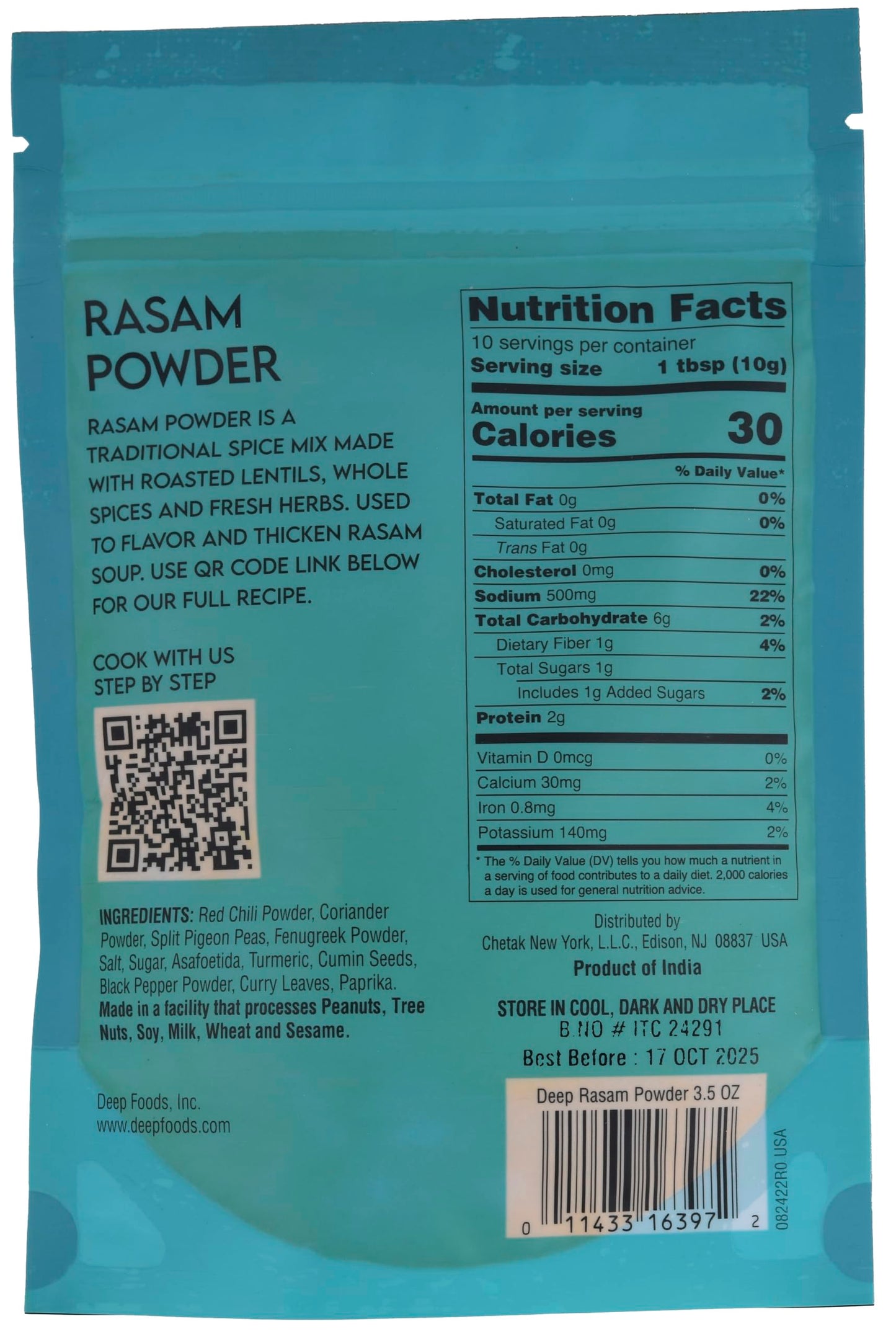 Rasam Powder (3.5oz)