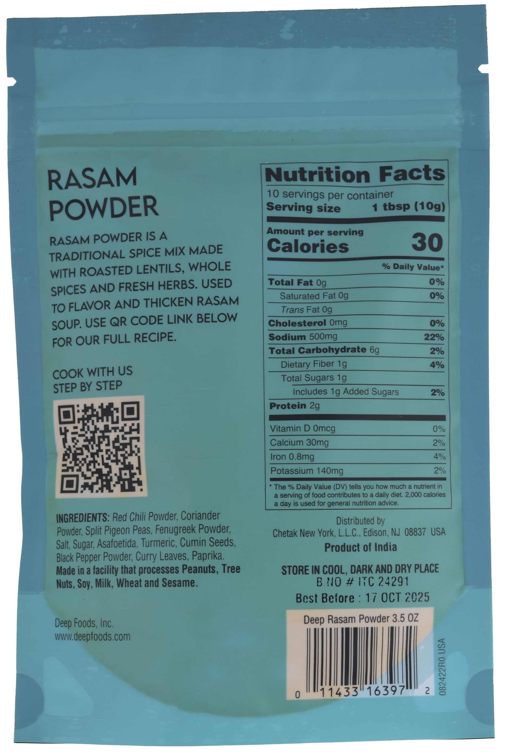 Rasam Powder (3.5oz)
