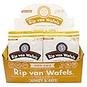 Rip Van Wafels Snack Wafels, Honey and Oats, 1.2oz, 16 Count