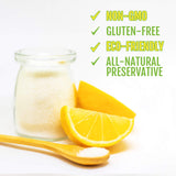 Roots Circle All-Natural Citric Acid | 1 Pack - 1.87 Pounds | Kosher for Passover | Food-Grade Flavor Enhancer, Household Cleaner & Preservative |