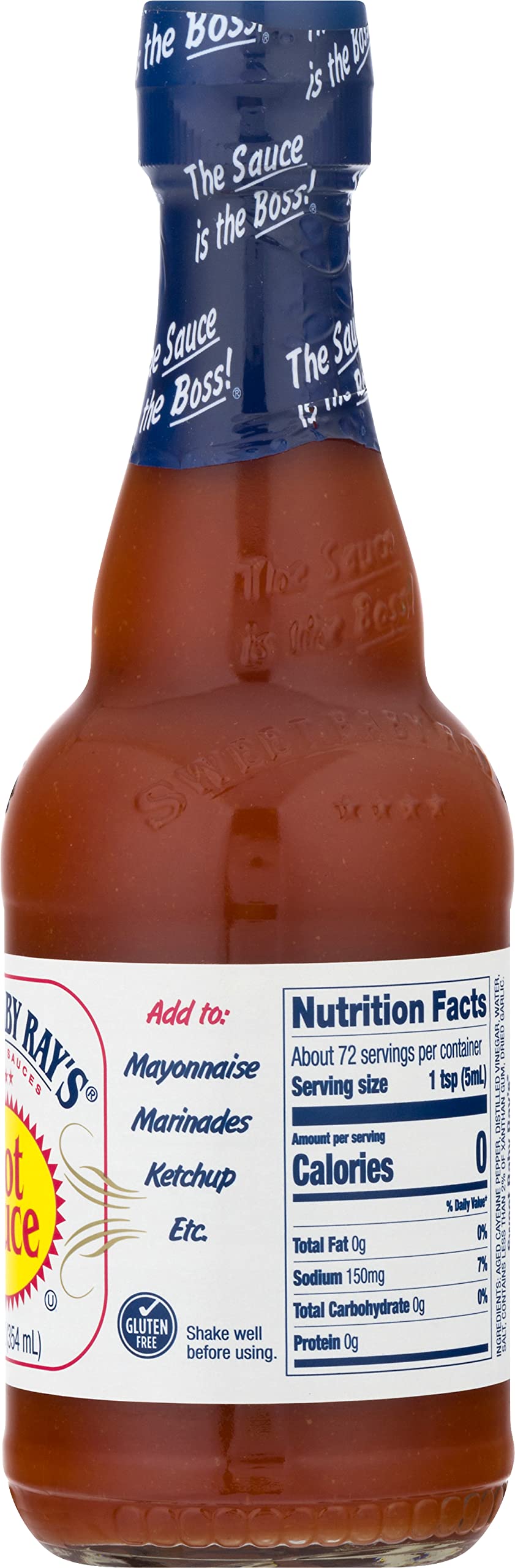 Sweet Baby Ray's Gourmet Sauces, Hot Sauce 12 Fl Oz (Pack of 1)