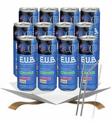 12x Beverage Strawberry Vanlla 12 FO Bundle with Straw Paper for Smooth Strawberry-Vanilla Drinking and Easy Sipping - Gift Set (13 Items)