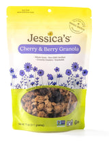 Jessica’s Cherry & Berry Granola - Handmade, Non-GMO, Gluten-Free, Whole Grain, 11oz