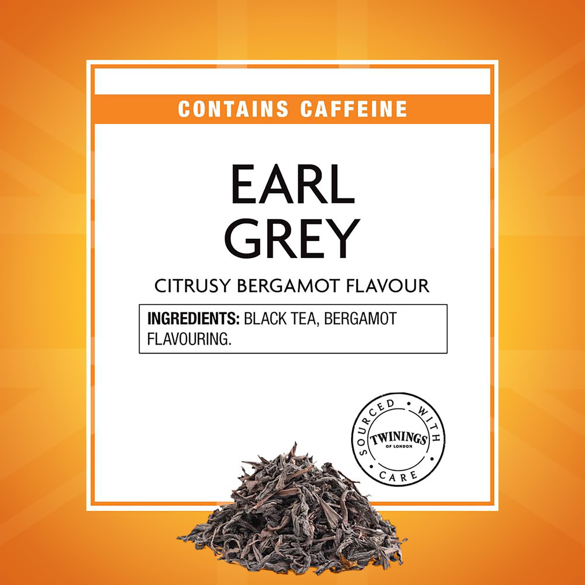 Twinings Earl Grey Loose Tea Tins, 7.05 Ounce Tins (Pack of 1), Smooth, Flavourful, Robust Black Tea Leaves, Caffeinated, Enjoy Hot or Iced