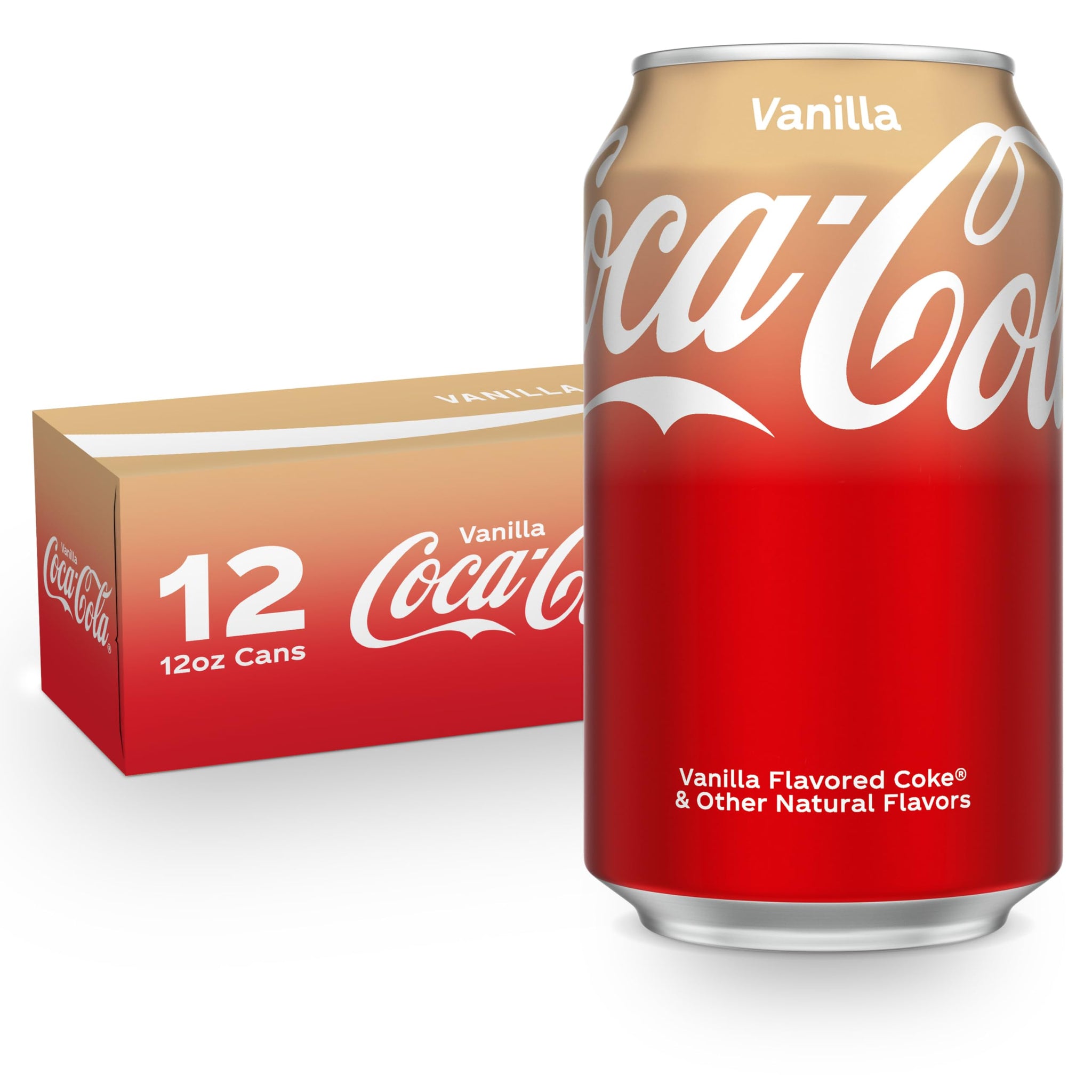 Coca-Cola Vanilla, 12 fl oz, 12 Pack