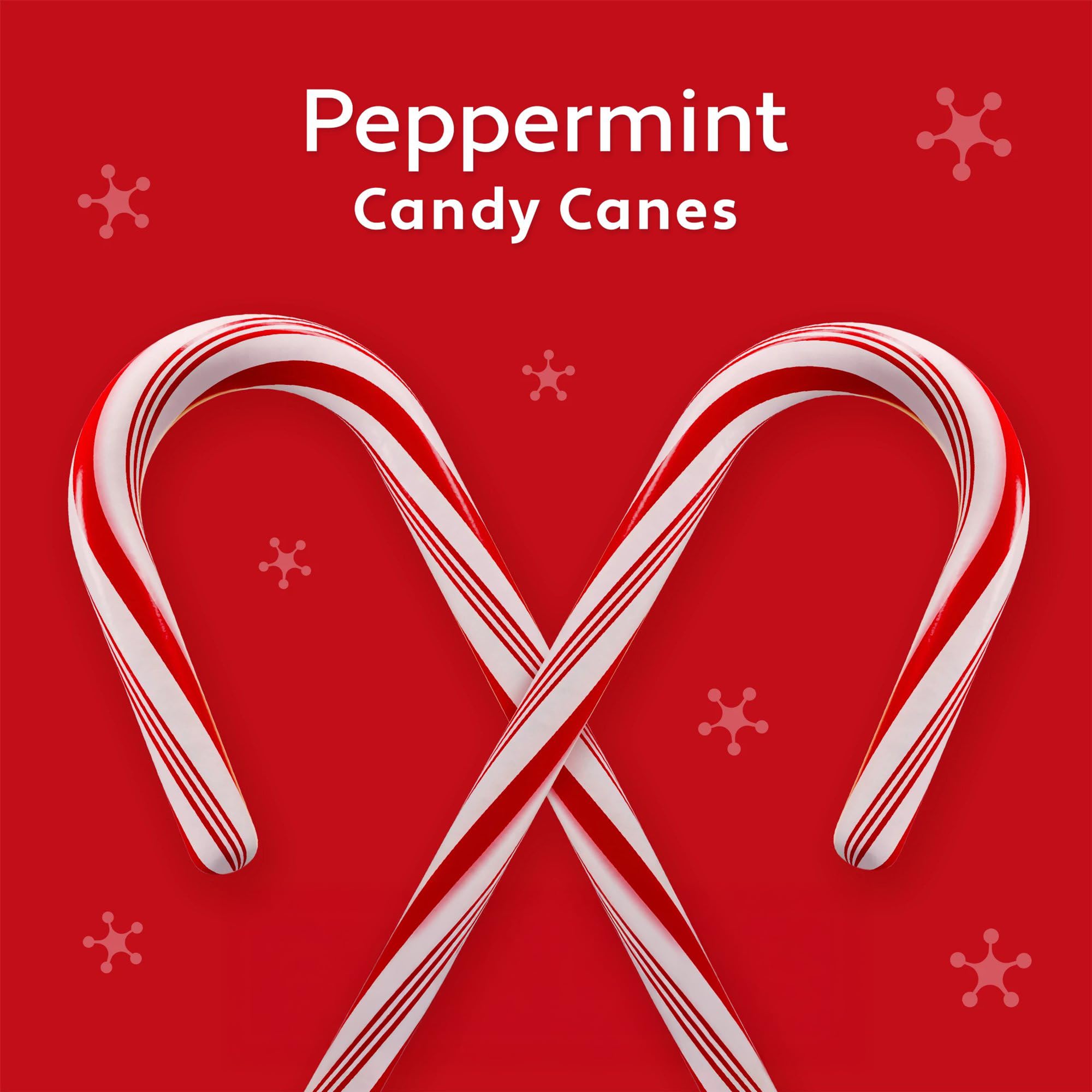 Bulk Peppermint Candy Canes 96 Count Box - Individually Wrapped Classic Red & White Holiday Candy Canes - Refreshing Mint Flavor Christmas Candy