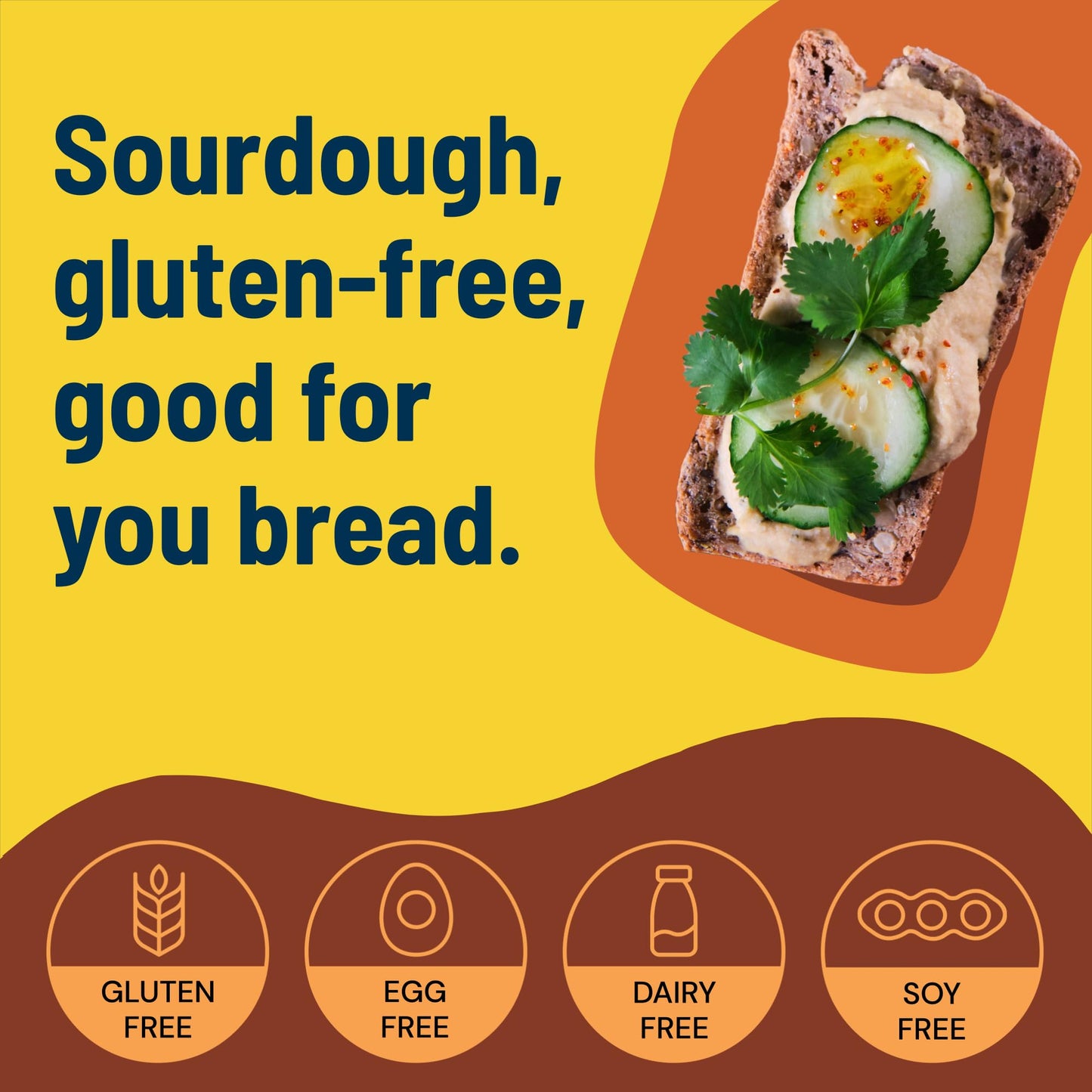 Pacha Organic Multiseed Buckwheat Sourdough, 22 OZ