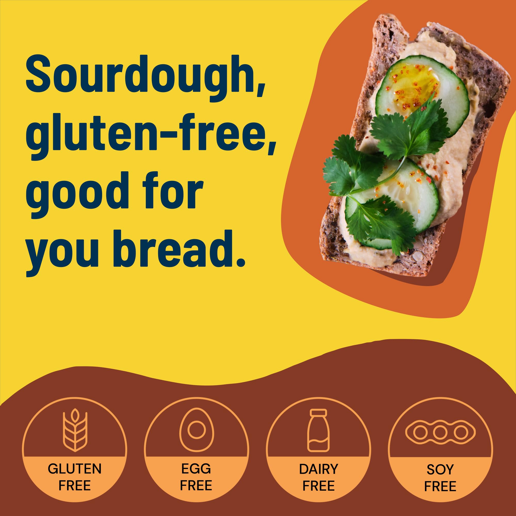 Pacha Organic Multiseed Buckwheat Sourdough, 22 OZ