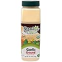 Rani Organic Ground Garlic (Lahsun Powder) 16oz (1lb) 454g PET Jar ~ All Natural | Gluten Friendly | Vegan | NON-GMO | Kosher | No Salt or fillers |