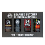 Bearded Butchers Butchers Favorite 4-Pack Bundle - Original, Black, Bold & Hollywood Blends - All-Purpose Spices for Steak, Chicken, Pork, Seafood