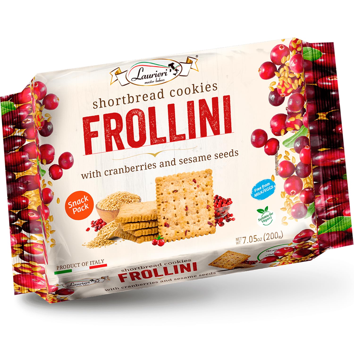Tea Biscuits Cookies - Italian Shortbread Cookies - 4 Flavors - Breakfast Biscuits - Coffee Cookie Variety - Italian Cookies from Italy - Chocolate