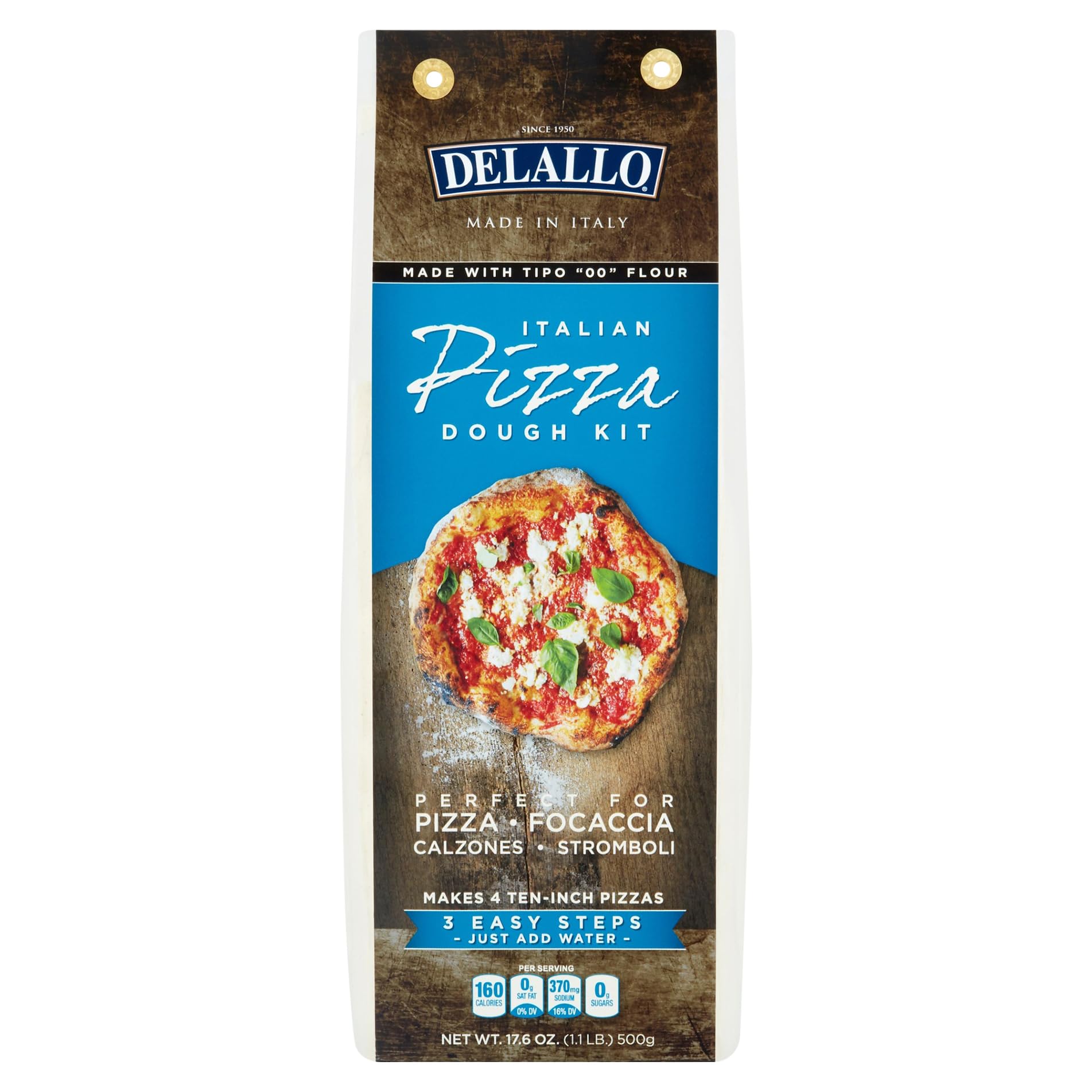 DeLallo Italian Pizza Crust Mix, 17.6 oz