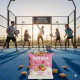 Kanoa Filled Cereal Snacks - 3.17 oz Bags (Pack of 14) - Gluten Free Cereal Pillows Snack (Strawberry)