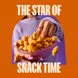 MadeGood Cheddar Star Puffed Crackers, 4.26oz Pouch, Organic Snacks
