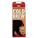 Wandering Bear Organic Mocha Cold Brew, Iced Coffee, 32 fl oz, 1 pack - Extra Strong, Smooth, Unsweetened, Shelf-Stable, Ready to Drink & Vegan,Cold