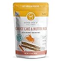 Good Dees Low Carb Baking Mix, Carrot Muffin & Cake Mix, Keto Baking Mix, No Sugar Added, Gluten Free, Dairy-Free, Diabetic (Pack of 1)