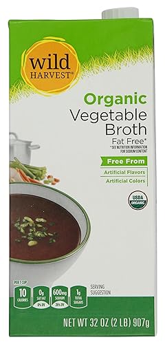 Wild Harvest, Broth Organic Vegetable, 32 Fl Oz
