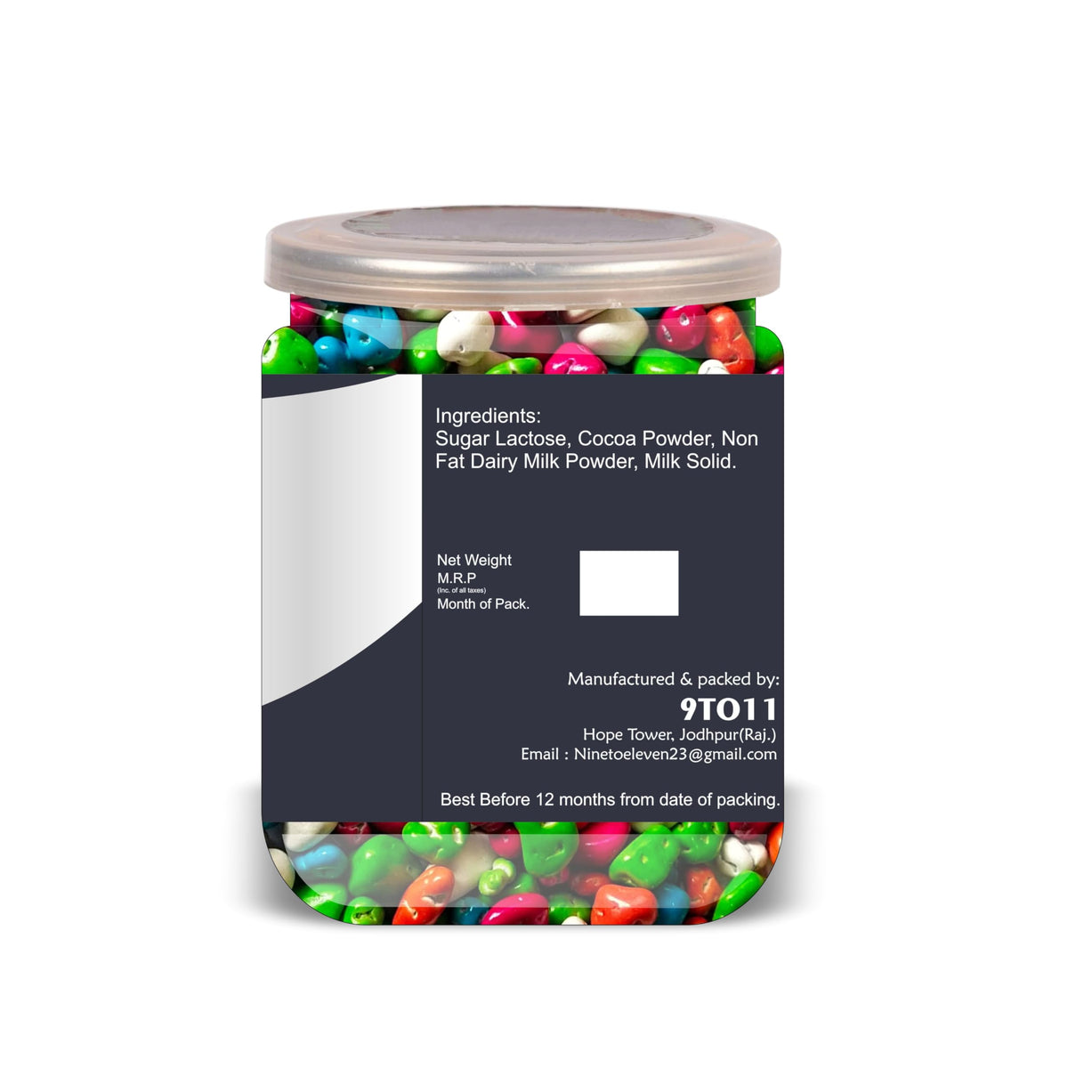 THE EDIBLE Stone Candy 300 Gram Airtight Container