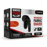 Smartek Rechargeable - Fabric Shaver for Clothes - Lasts for Hours Between Charges - 2-Speeds with High and Low Lint Shaving Modes - Built-in LED