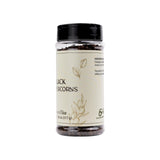 Olive & Vine Whole Black Peppercorn, Bold & Spicy Flavor, Seasoning for Steaks, Soups, Salads, Rich Tradition, Authentic Taste, For Global Recipes