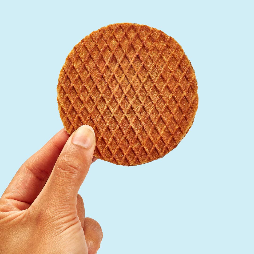 Rip Van Wafels Birthday Cake Stroopwafels - Healthy Snacks - Non GMO Snack - Keto Friendly - Office Snacks - Low Sugar (3g) - Low Calorie Snack - 12
