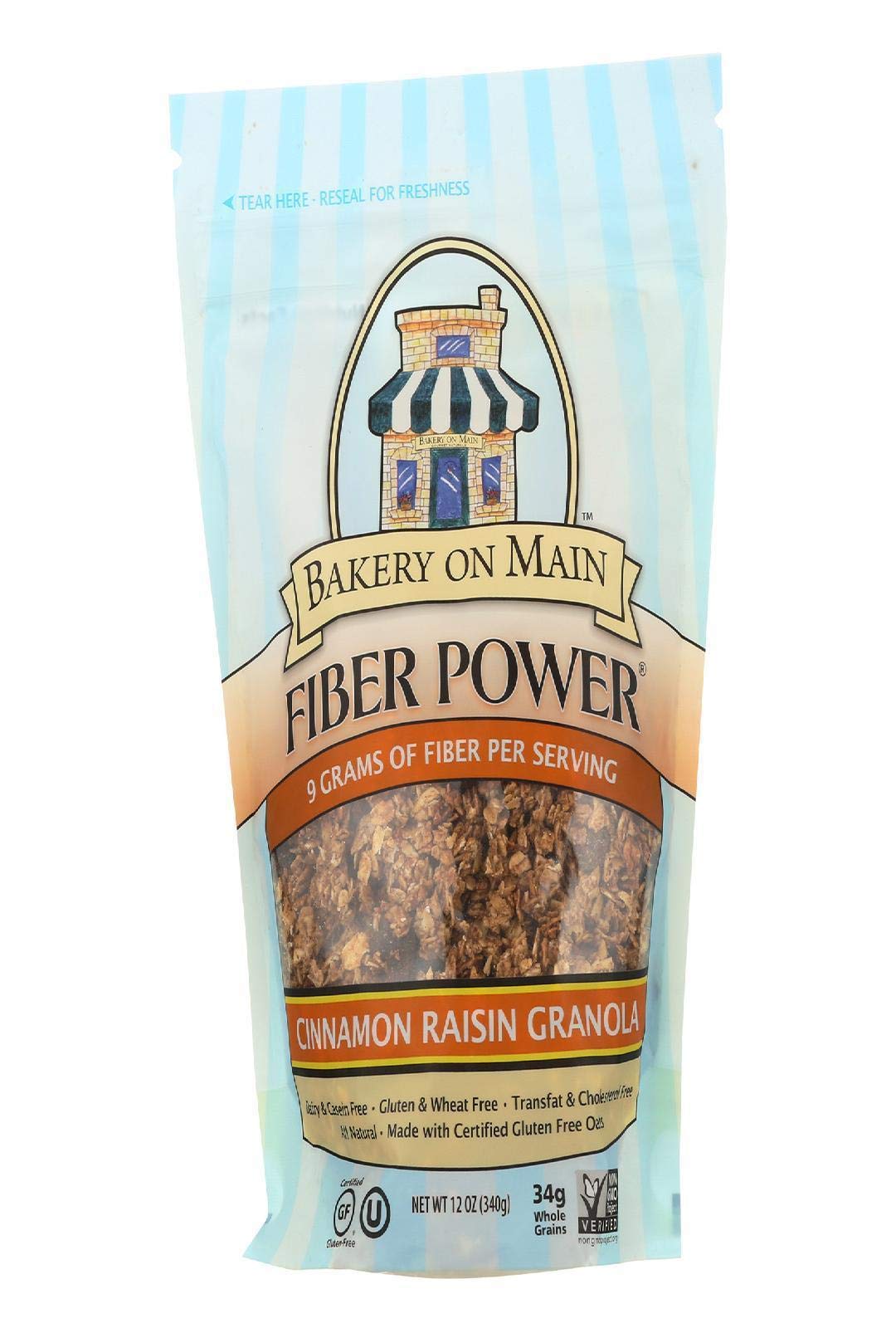 Bakery on Main Fiber Power Granola Cinnamon Raisin - 12 oz.