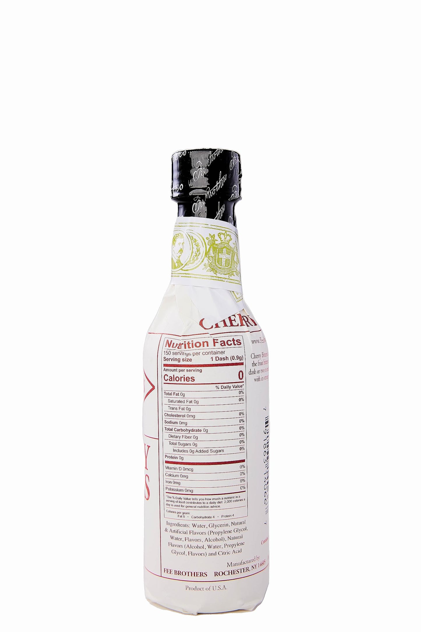 Fee Brothers Aztec Chocolate & Cherry Cocktail Bitters - Aromatic Cocktail Mixer & Concentrated Flavoring, Gluten Free, Vegan-Friendly, 1-5 fl oz