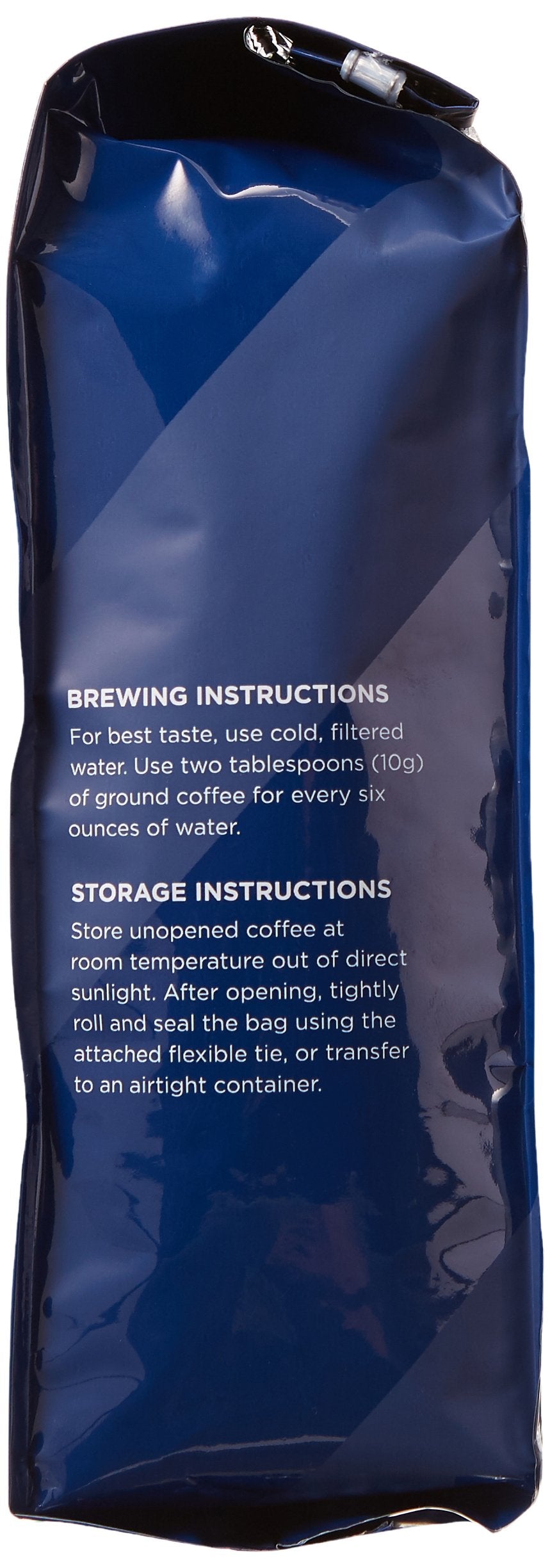Amazon Fresh Organic Fair Trade Peru Ground Coffee, Medium Roast, 12 Ounce