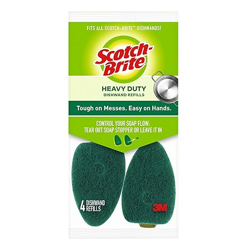 Scotch-Brite Heavy Duty Dishwand Refill, Multi