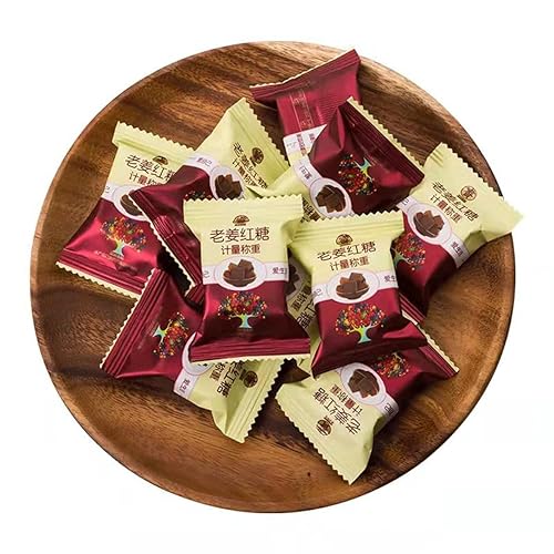 TEAERPKLAE Old Brown Sugar Ginger Tea Individually Packed Brown Sugar Block Yunnan Ginger Soup 7.6 oz/216g