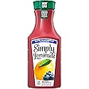 Simply Lemonade with Blueberry All Natural, 52 Fl Oz Bottle
