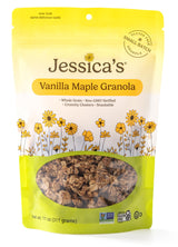 Jessica’s Vanilla Maple Granola - Handmade, Non-GMO, Gluten-Free, Whole Grain, 11oz