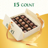 Mothers Day Chocolate Truffles Assortment Flavors Dubai Chocolate Pistachio, Hazelnut, Coconut. 15 count Ideal Chocolate Gift for Friends, Family