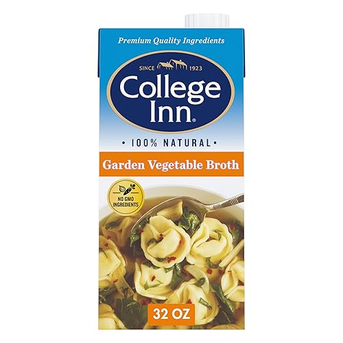 COLLEGE INN 100% Natural Garden Vegetable Broth, 32 oz Carton