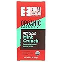 Equal Exchange Organic Dark Chocolate Mint Crunch 80g, 2.8 oz