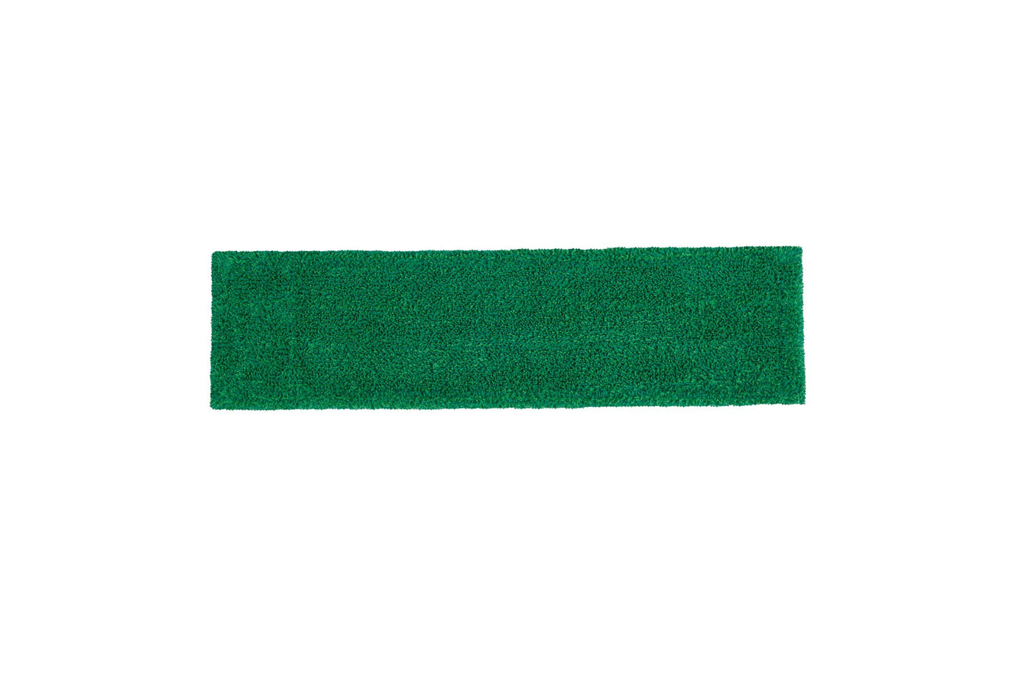 Rubbermaid Commercial Products 18 inch Adaptable Flat Mop Microfiber Pad Green for Janitorial/Professional Cleaners and Light-Duty Cleaning/Mopping