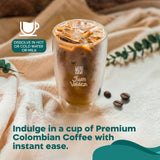 Juan Valdez Decaffeinated Freeze Dried Coffee | 100% Colombian Arabica Beans | 100% Colombian Coffee | 3.5 oz / 100 gr Jar | Rich Flavor, Naturally