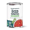 Amazon Grocery, Diced Tomatoes with Mild Green Chilies, 14.5 Oz