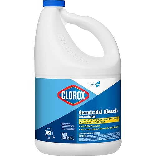 CloroxPro Clorox Germicidal Bleach, 121 Ounce Bottle (30966) (Package May Vary)