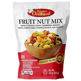 FRUIT NUT MIX TRAIL MIX by PREMIUM ORCHARD - Gourmet Trail Mix Bulk Blend of Mixed Nuts & Dried Fruit - Healthy Vegan Snacks, Snack Nut Mix, Plant