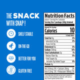SuckerPunch Pickles in a Pouch, Gluten Free, Kosher, Sugar Free, Low Calorie, Keto, Vegan, Non-GMO, Ready to Eat, On-the-Go, 3.4 Oz Single Serve
