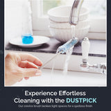 Reusable Microfiber Duster & Crevice Cleaning Brush | Versatile Cleaning Tools for Blinds, Window Tracks, Shutters, Baseboards, Kitchen Gaps |