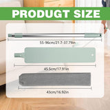 Retractable Gap Dust Cleaner Cleaning Tools with 2 Microfiber Dusting Cloths, Flat Duster Withextension Pole, Used for Cleaning Sofas, Sofa Beds